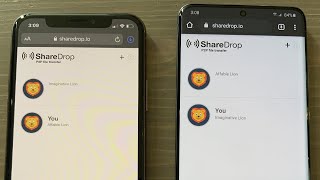 How to AirDrop Between iPhone and Android [upl. by Bowes]