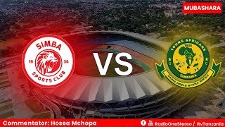 🔴LIVE Simba SC Vs Yanga SC [upl. by Notsirb]