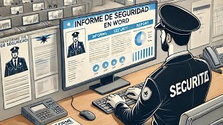 TUTORIAL INFORME  REDACCIÓN VIGILANCIA SEGURIDAD PRIVADA [upl. by Bergeman]