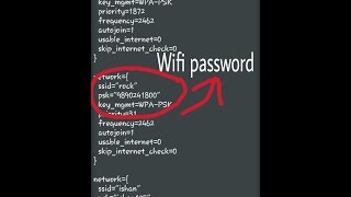 How to hack Wifi passwords with root browser 2017 [upl. by Drofyar]