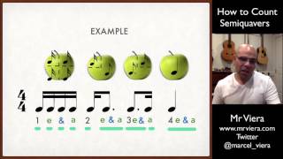 7 How to Count Semiquavers [upl. by Odraboel269]