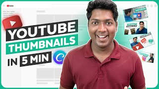 How to Make a Professional Thumbnail for YouTube Videos in Just 3 Steps [upl. by Nylaj]