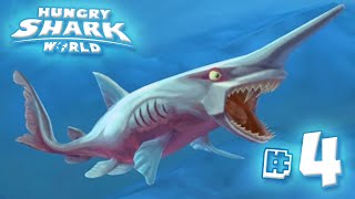 Floppy Goblin Shark  Hungry Shark World  Ep4 HD [upl. by Ziza773]