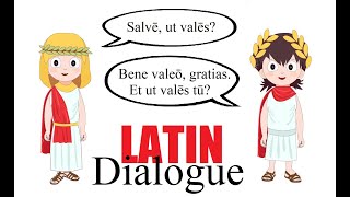 Latin Dialogue 1  Latin Lessons for Beginners  Latin 101 [upl. by Jar855]