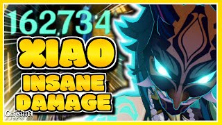 Xiao C0 Build Tips and Damage Showcase  Genshin Impact [upl. by Richmal]