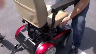 electric wheelchair liberty 312 disassembling [upl. by Hobie]