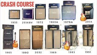 Marshall Speaker Cabinets CRASH COURSE [upl. by Heath]