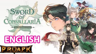 Sword of Convallaria Gameplay Android  iOS  PC English [upl. by Allemrac]