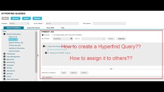 Hyperfind Queries Kronos [upl. by Lovich51]