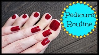 My Pedicure Routine  JennyClaireFox [upl. by Myranda614]