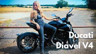 Ducati Diavel V4 Review [upl. by Eldreeda639]