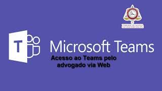 Como acessar uma sala de audiência virtual utilizando o Microsoft Teams Web [upl. by Sethrida785]