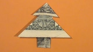 Dollar Money Tree Tutorial  How to make an Origami Dollar Tree [upl. by Halima]