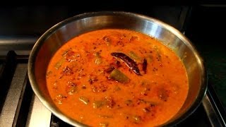 Vendakka Curry  Kerala style ladies finger curry  Bhindi curry with gravy [upl. by Ydassac711]