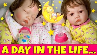 ⭐️A Day In The Life Of A Reborn Baby Penny ☀️Morning Routine  Packing For A Trip 🚙 [upl. by Gregorius]