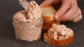 Salmon pate Best First Fish Dish [upl. by Nohsyar]