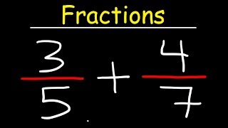 Fractions Basic Introduction  Adding Subtracting Multiplying amp Dividing Fractions [upl. by Malcolm]