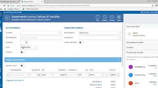 FATTURA SMART Emissione Fattura di Vendita [upl. by Kcirej]