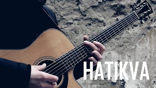 HATIKVA  Fingerstyle Guitar [upl. by Derwood]