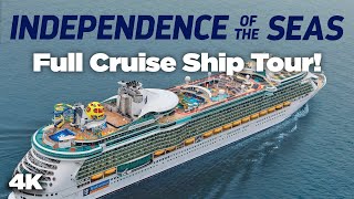 Independence of the Seas Full Cruise Ship Tour [upl. by Lezah907]