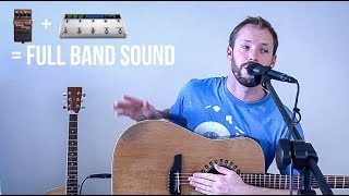 How I Build Guitar Loops One Man Band [upl. by Gnal]