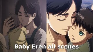 Baby Eren  all scenes [upl. by Sokairyk440]