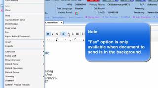 How to Fax Documents in NextGen [upl. by Ave]