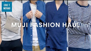 MUJI HAUL Japan Mens Fashion Pickups [upl. by Martin]