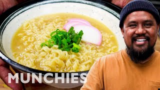 How To Make Saimin  Hawaiis Ramen Noodle Soup [upl. by Merci]