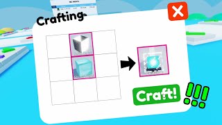 NEW Crafting 🛠️  CODE [upl. by Lednem]