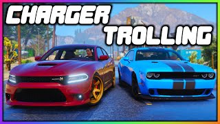 GTA 5 Roleplay  DODGE CHARGER vs COPS  RedlineRP [upl. by Nerra]