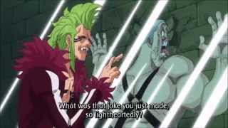 Bartolomeo defends Luffy using his power [upl. by Rosalinde69]