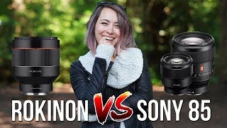 Sonys BEST BUDGET Portrait Lens  Rokinon Samyang 85mm f14 for a7III a7RIII [upl. by Yrrej271]