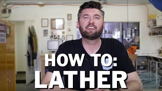 Beginner Wet Shaving How To Lather Crash Course [upl. by Sidran]