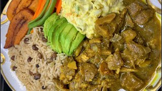 How To Make Jamaican Curry GoatTHE RAINA’S KITCHEN [upl. by Haroved]