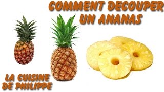 Comment découper un ananas [upl. by Starinsky459]