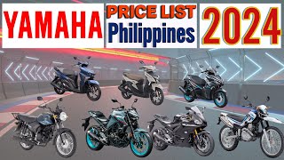 YAMAHA Price List in Philippines 2024 [upl. by Aisenat]