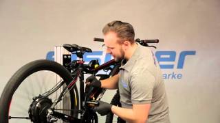 FISCHER  Kettenschaltung einstellen Adjust derailleur system [upl. by Mcnutt]