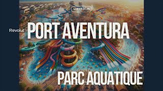 PortAventura Caribe Aquatic Park 8k été 2021 COVID 2021 [upl. by Fotina]