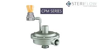 CPM Valve Tutorial  Air Loaded Sanitary Constant Pressure Modulating Valve [upl. by Marela]