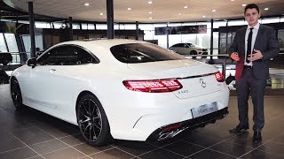 2019 Mercedes S560 Coupe  FULL Review S Class AMG Interior Exterior [upl. by Ylenats]