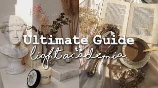 Light Academia Aesthetic Guide [upl. by Ahsikahs]