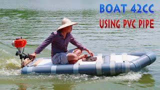 DIY PVC Boat Building Guide [upl. by Irmina]