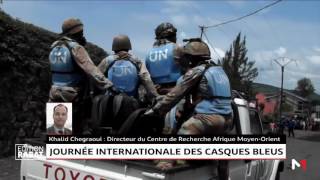 ONU célébration de la Journée internationale des Casques bleus [upl. by Ulric23]