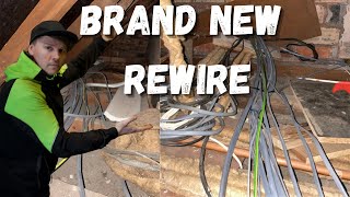 Disgraceful NEW Rewire Cowboys Electrician [upl. by Alurta109]