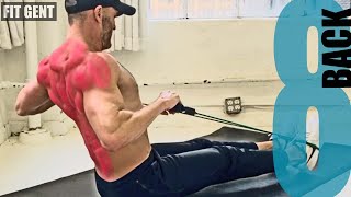 8 Back Exercises for Resistance Bands  NO ATTACHING [upl. by Gwendolyn679]