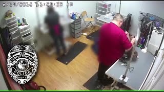 VIDEO Groomer accused of abusing small dog [upl. by Eibbor]