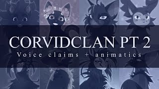 Corvidclan OC voice claims  part 2 [upl. by Yrrot]