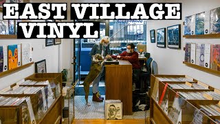 Best NYC VINYL East Village Limited To One Record Store [upl. by Nosnev]