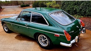 MGB GT Walkaround and Drive [upl. by Aihtniroc]